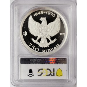 Indonesia, 750 Rupiah 1970