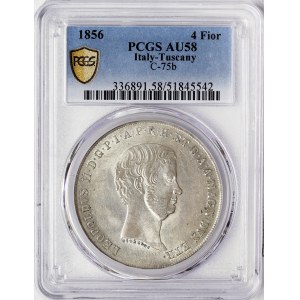 Florence, Tuscany, Leopoldo II, Francescone 1856