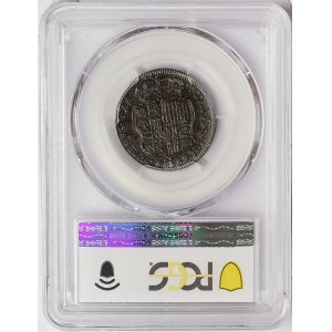 Naples, Carlo II, Carlino 1689, AGA