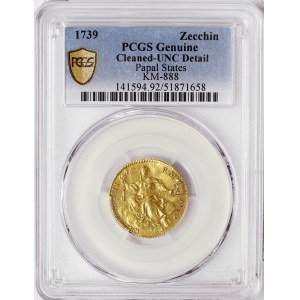 Papal State, Clemente XII, Zecchino 1739