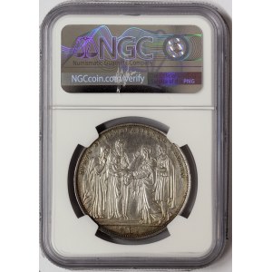 Papal State, Bologna, Gregorio XVI, 1 Scudo 1831