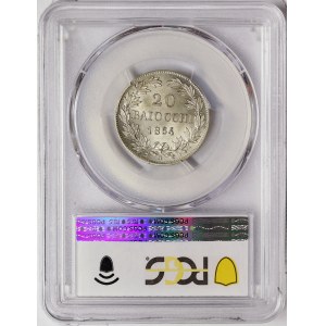 Papal State, Pio IX, 20 Baiocchi 1864