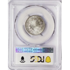 Papal State, Pio IX, 1 Lira 1866