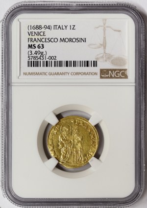 Venedig, Francesco Morosini, Zecchino o.J.