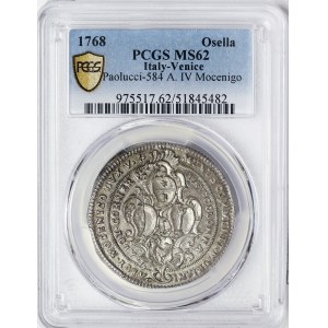 Venice, Alvise IV Mocenigo, Osella di Murano 1768