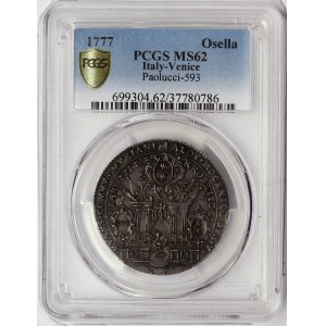 Venice, Alvise IV Mocenigo, Osella di Murano 1777