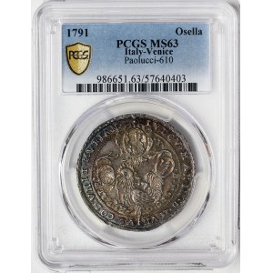 Venice, Ludovico Manin, Osella di Murano 1791