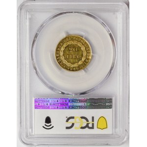 Venice, Provisional Government, 20 Lire 1848