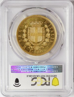 Königreich Italien, Vittorio Emanuele II, 100 Lire 1878, Rom