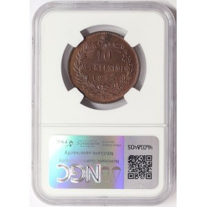 Kingdom of Italy, Umberto I, 10 Centesimi 1894, Rome