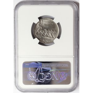 Kingdom of Italy, Vittorio Emanuele III, 50 Centesimi 1924, Rome