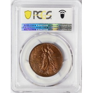 Kingdom of Italy, Vittorio Emanuele III, 10 Centesimi 1911, Rome