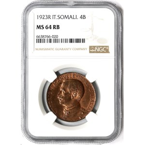 Italian Somalia, Vittorio Emanuele III, 4 Bese 1923, Rome