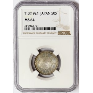 Japan, Yoshihito, 50 Sen 1924