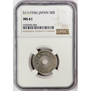 Japan, Hirohito, 50 Sen 1936