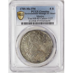 Mexico, Charles III, 8 Reales 1785, FM Mexico City