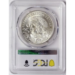 Mexico, Second Republic, 25 Pesos 1968, Mexico City