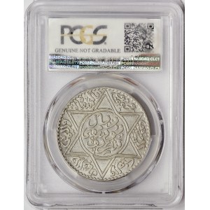 Morocco, Yusuf, 10 Dirhams 1336 AH-1918 AD