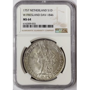 Netherlands, West Friesland, 1 Ducat 1757