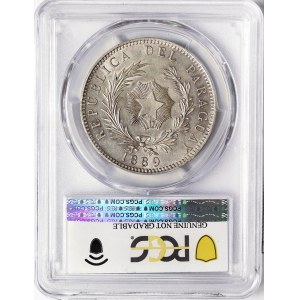 Paraguay, 1 Peso 1889