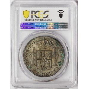 Peru, Spanish Colony, Charles III, 8 Reales 1780, L MJ Lima