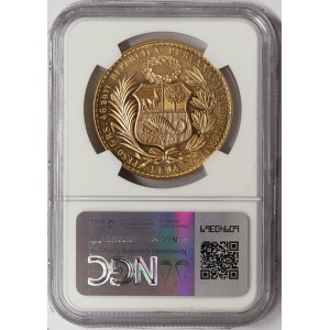 Peru, 100 Soles de oro 1961, Lima