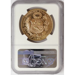 Peru, 100 Soles de oro 1963, Lima