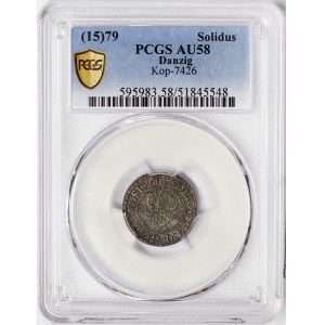 Poland, Stefan Batory, 1 Solidus 1579, Danzig