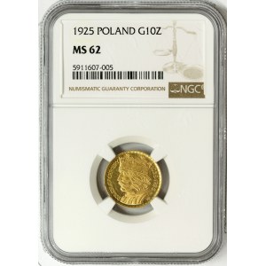 Poland, 10 Zlotych 1925