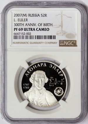 Russland, 2 Rubel 2007