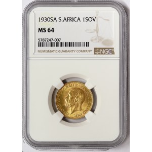 South Africa, George V, Sovereign 1930, Pretoria