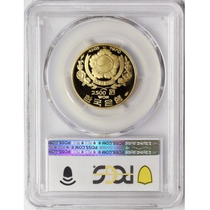 South Korea, Queen Sunduk, 2.500 Won 1970, Valcambi