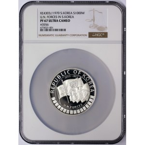 South Korea, 1.000 Won 1970