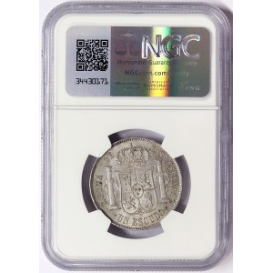 Spain, Isabel II, 1 Escudo 1868 *68, Madrid