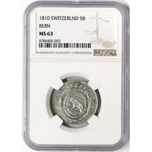Switzerland, Bern, 5 Batzen 1810