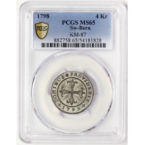 Switzerland, Bern, 4 Kreuzer 1798