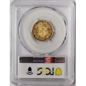 Switzerland, 20 Francs 1935, LB