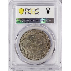 Turkey, Muhammad V, 20 Kurush 1327/8 AH-1916 AD