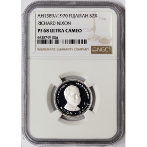 Fujairah, Nixon, 2 Riyals 1970