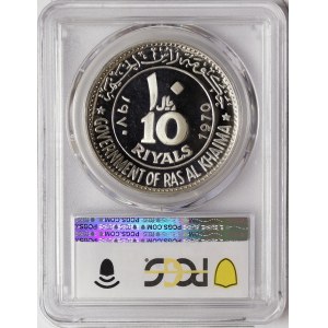 Ras Al-Khaimah, Eisenhower, 10 Riyals 1970