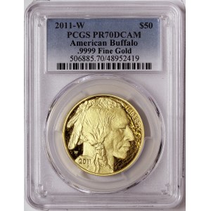 United States, 50 Dollars (American Buffalo) 2011, West Point