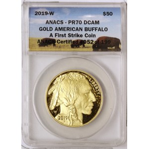 United States, 50 Dollars (American Buffalo) 2019, West Point