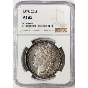 United States, Morgan Dollar 1878, CC Carson City