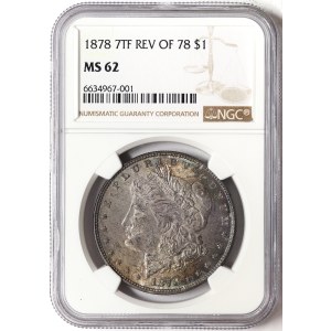 United States, Morgan Dollar 1878, Philadelphia