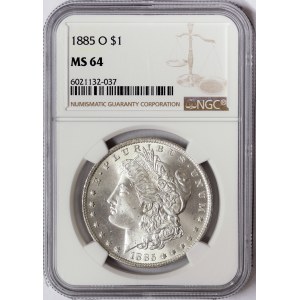 United States, Morgan Dollar 1885, O New Orleans