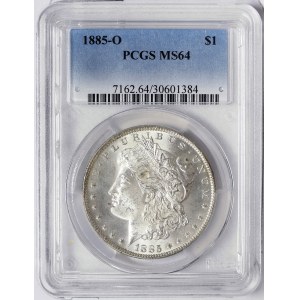 United States, Morgan Dollar 1885, O New Orleans