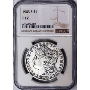 United States, Morgan Dollar 1903, S San Francisco