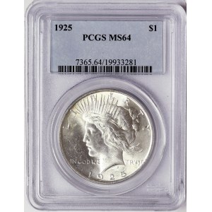 United States, Peace Dollar 1925, Philadelphia