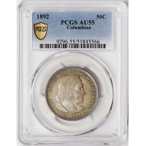 United States, 1/2 Dollar (World's Columbian Exposition) 1893, Philadelphia