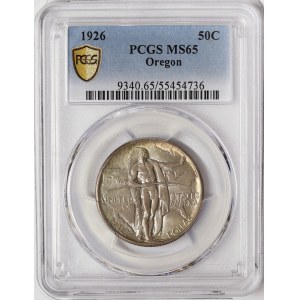 United States, 1/2 Dollar (Oregon Trail Memorial) 1926, Philadelphia